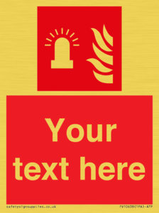 Custom Fire: Fire alarm flashing light